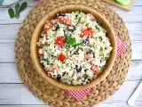 Recept 100% növényi karfiol tabbouleh