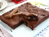 Recept Brownie kit kat ® -val