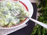 Recept Uborka joghurtos mártással