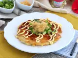Recept Okonomiyaki - japán omlett