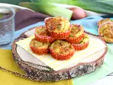 Recept Muffinok póréhagyma fondüvel
