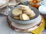 Recept Alfajores - argentin kenyér tejlekvárral és kókuszdióval