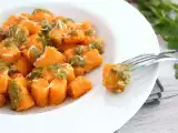 Recept Édesburgonya gnocchi (könnyű gnocchi)