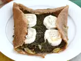 Recept Kecskesajt és spenót galette