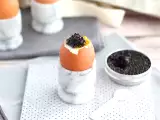 Recept Lágytojás kaviárral