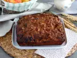 Recept Alma, dió és fahéjas torta
