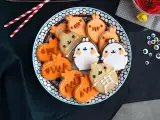 Recept Molang halloween keksz