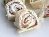Recept Aperitif csomagolások pácolt sonkával és rakétával