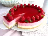 Recept Fehér csokoládés málnás bavarois (lépések és videó)