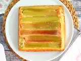 Recept Rebarbara fejjel lefelé torta