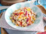 Recept Vegyes rizssaláta (gyors és egyszerű)
