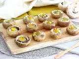 Recept Gomba fürjtojással