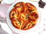 Recept Kínai briós, pudinggal és csokoládéforgáccsal töltve