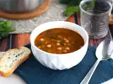 Recept Csicseriborsó leves spenóttal