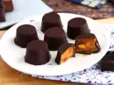 Recept Sós vajkaramellel és mandulával töltött csokoládék