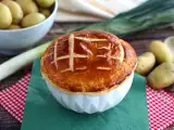 Recept Leveles tészta póréhagyma és burgonyaleves