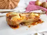 Recept Courgiflette - butternut sütőtök tartiflette stílusban