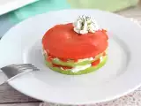 Recept Lazac mille feuille zöld almával