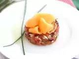 Recept Sonka, dinnye és paradicsom tartár