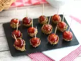 Recept Karamellizált cseresznyeparadicsom szezámmaggal vagy szerelmes paradicsom