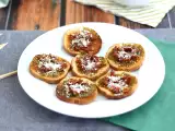 Recept Pestós, parmezános és napon szárított paradicsomos pirítós