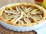 Recept Camembert és almás lepény