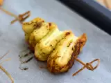 Recept Pestós leveles tészta karácsonyfák karácsonyi aperitifhez