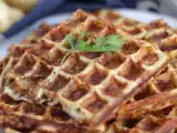 Recept Szalonnás, comté és burgonyás gofri