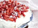 Recept Egyszerű eper pavlova