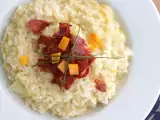 Recept Rizottó sajttal és chorizóval