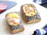 Recept Tojásos csónakok chorizóval és sajttal