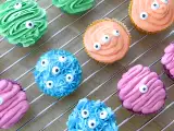Recept Szörny cupcakes halloween