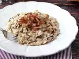 Recept Krémes és ízletes radicchio, bacon és philadelphia rizottó