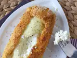 Recept Ropogós, szájban olvadó kecskesajtos rönk air fryerrel panírozva: abszolút kényelem!