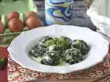Recept Spenót és ricotta malfatti, az egyszerű, gyúrás nélküli házi tészta receptje