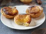 Recept Pastéis de nata légsütőben. a hagyományos portugál édesség gyors és egyszerű receptje.