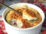 Recept Szuper-egyszerű piros gyümölcs fehérje torta