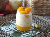 Recept Mangó szágó, az ázsiai desszert tápiókával és mangóval, amely egyszerűségével hódít.