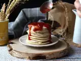Recept Puha vegán palacsinta len tojással: egyszerű és tojásmentes recept