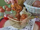 Recept Panírozott csirke a légfritőzben: könnyű és 20 perc alatt elkészül