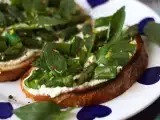 Recept Spárga, citrom és bazsalikom ricotta tartinok