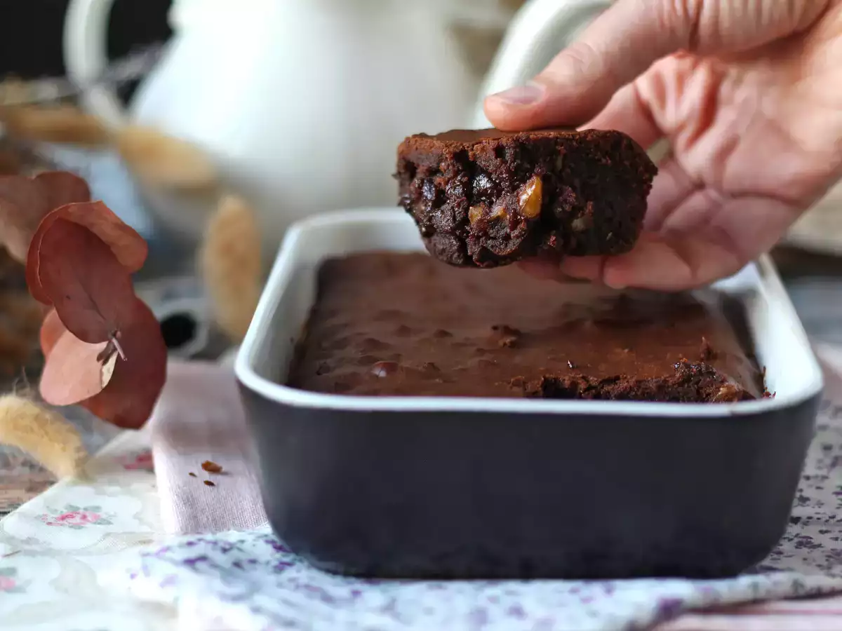 Recept Csokoládé és dió brownie a légsütőben