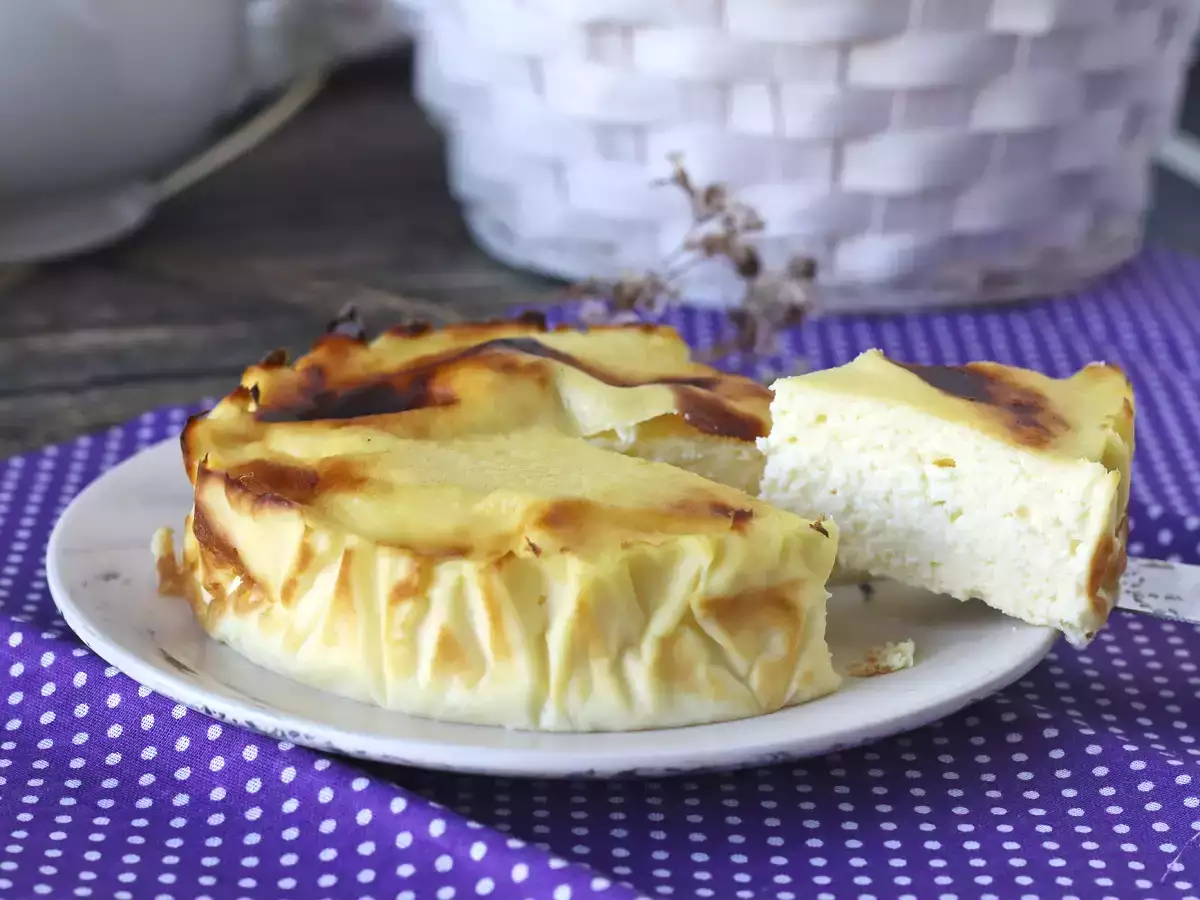 Recept Egészséges sajttorta légsütőben