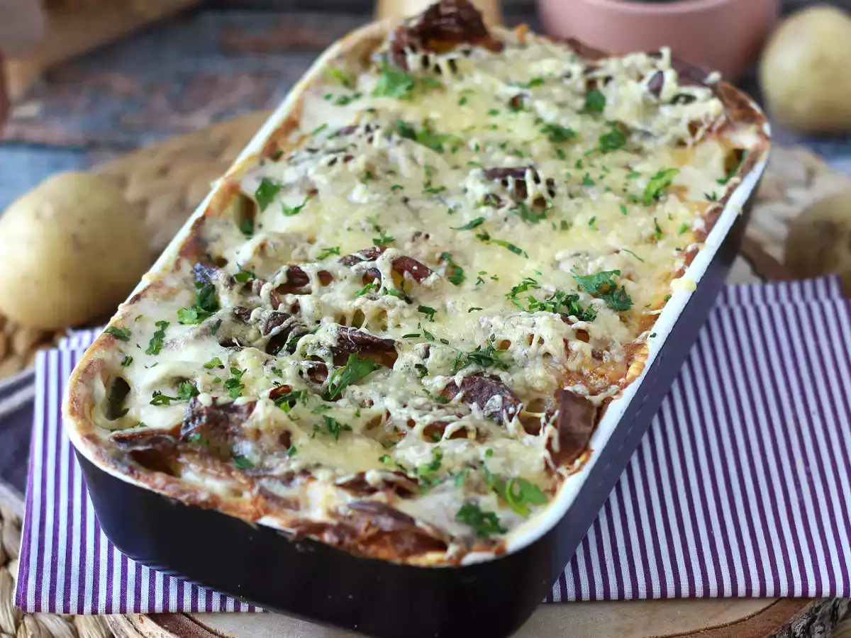 Recept Burgonya gratin air fryerrel