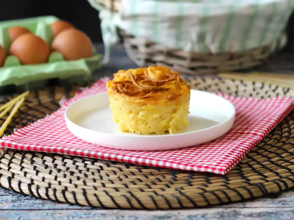 Recept Tészta omlett légsütőben