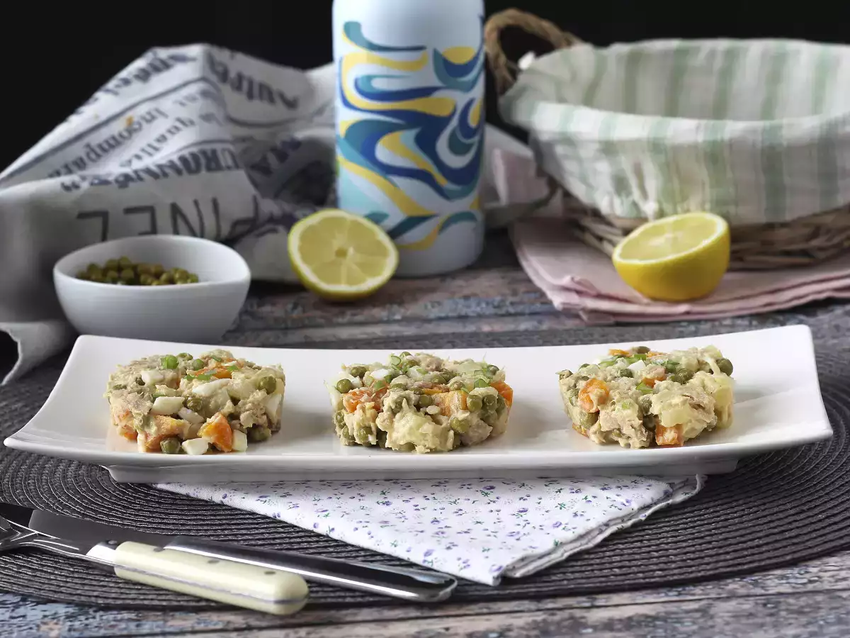 Recept Orosz saláta házi majonézzel