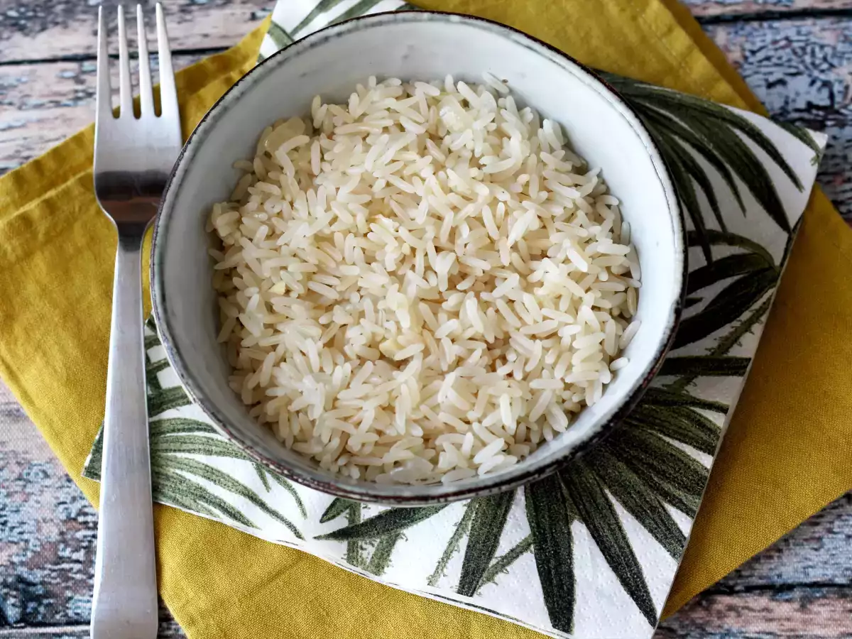 Recept Hogyan készítsünk fehér rizst