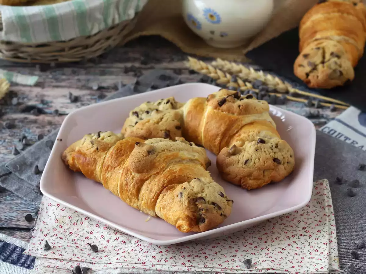 Recept Ultra-gourmet, szuperegyszerű crookies. a croissant és a süti tökéletes kombinációja!