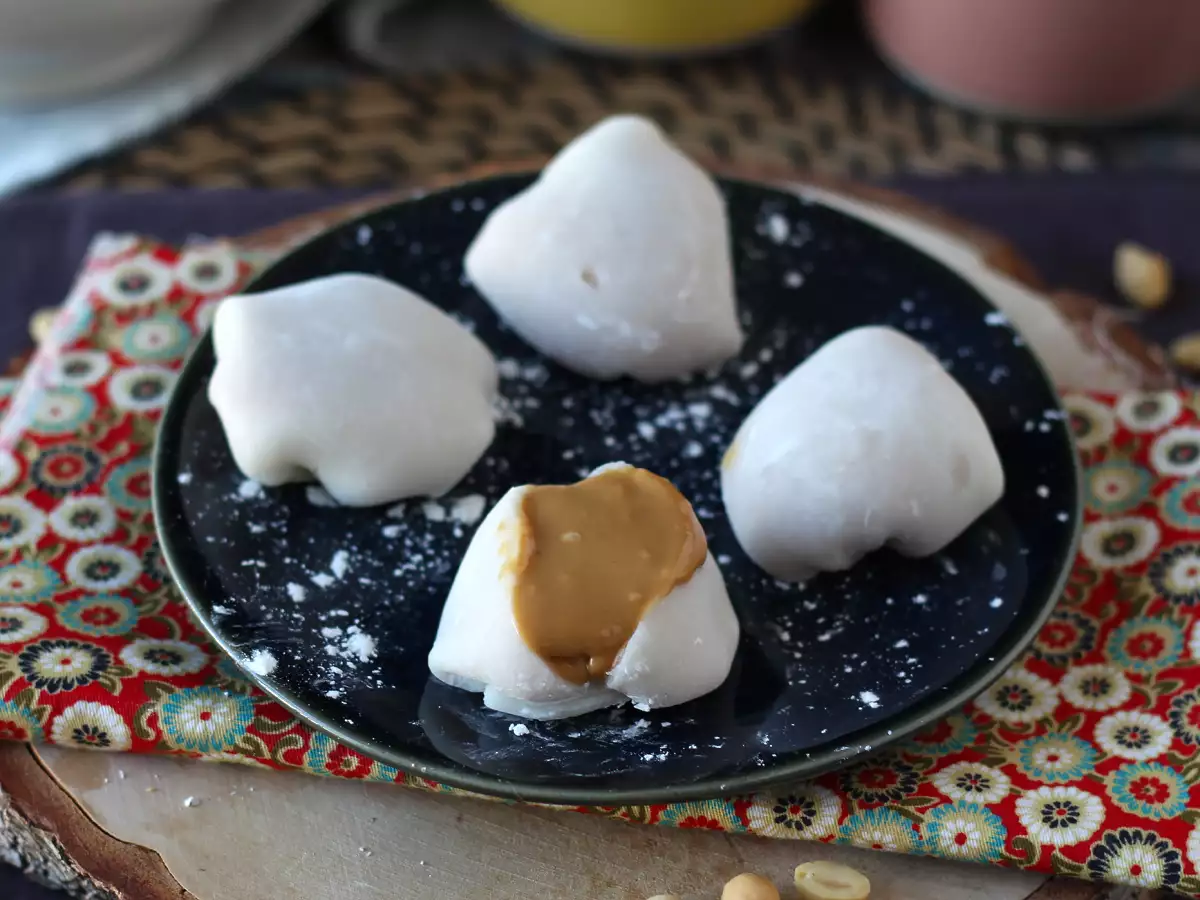 Recept Mogyoróvajas mochis