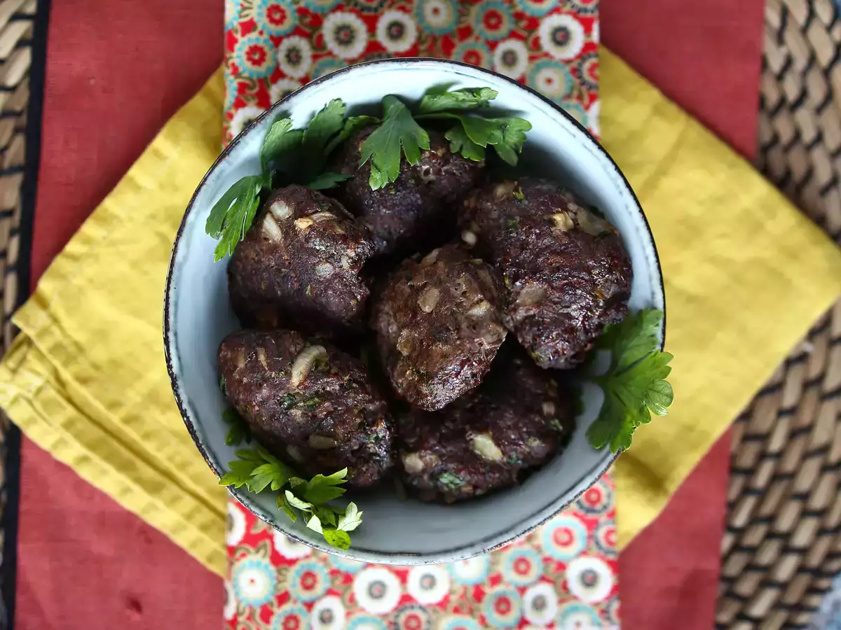 Recept Köfte - török húsgombócok